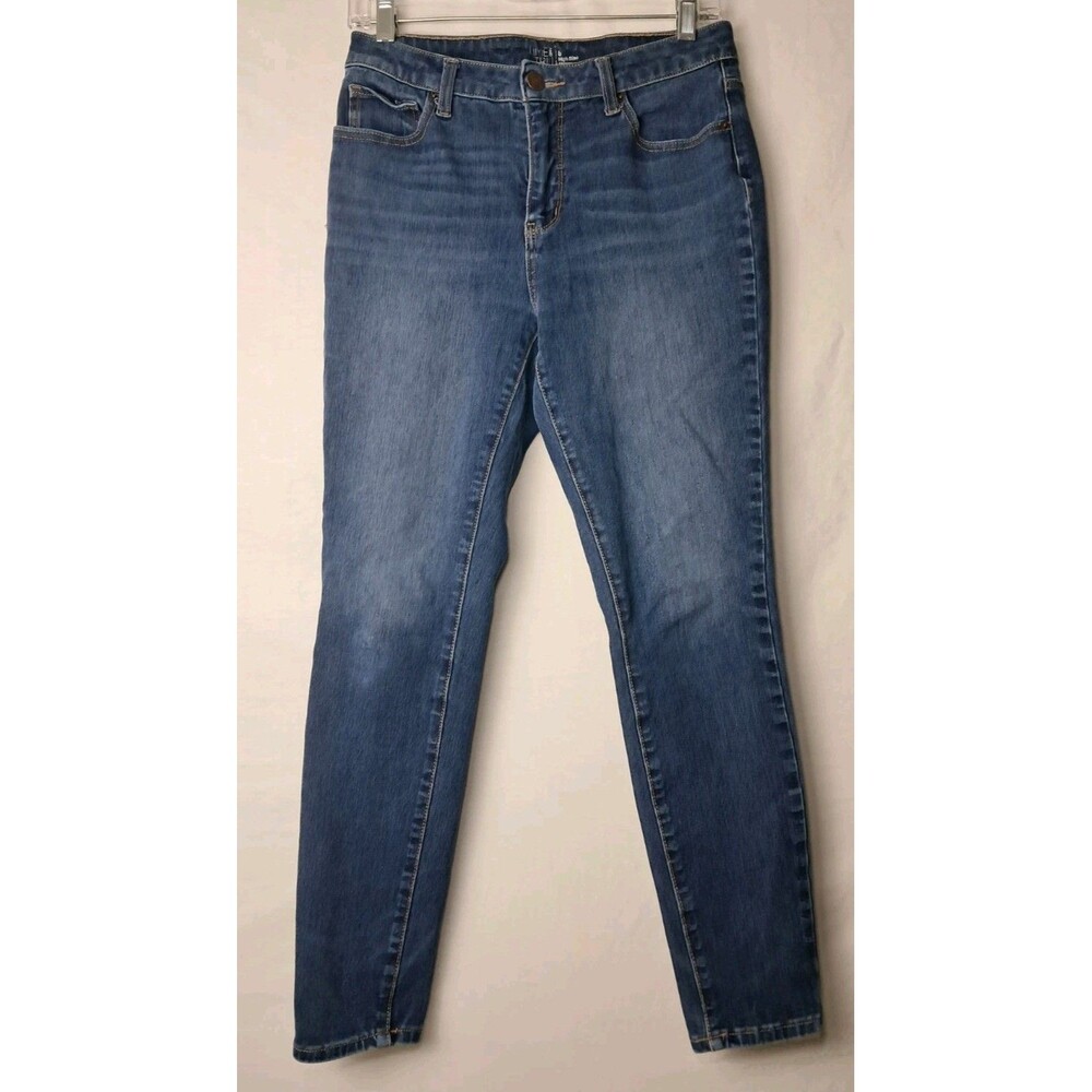 Universal Thread Womens Size 8 High Rise Skinny Blue Jeans Dark 29x27